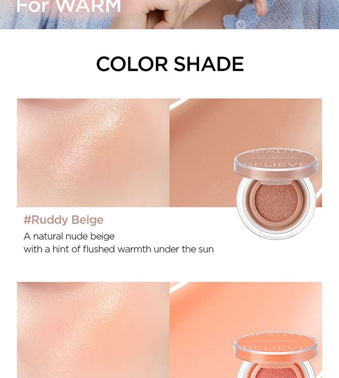 Jung Saem Mool Artist Cushion Blush - 10 Colors - Peach Nectar
