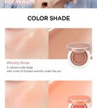 Jung Saem Mool Artist Cushion Blush - 10 Colors - Peach Nectar