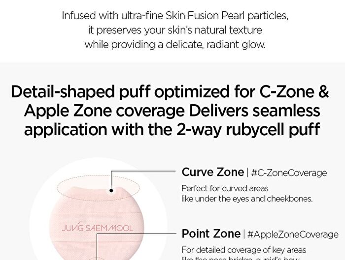 Jung Saem Mool Artist Cushion Highlighter - 2 Colors - Halo Gleam