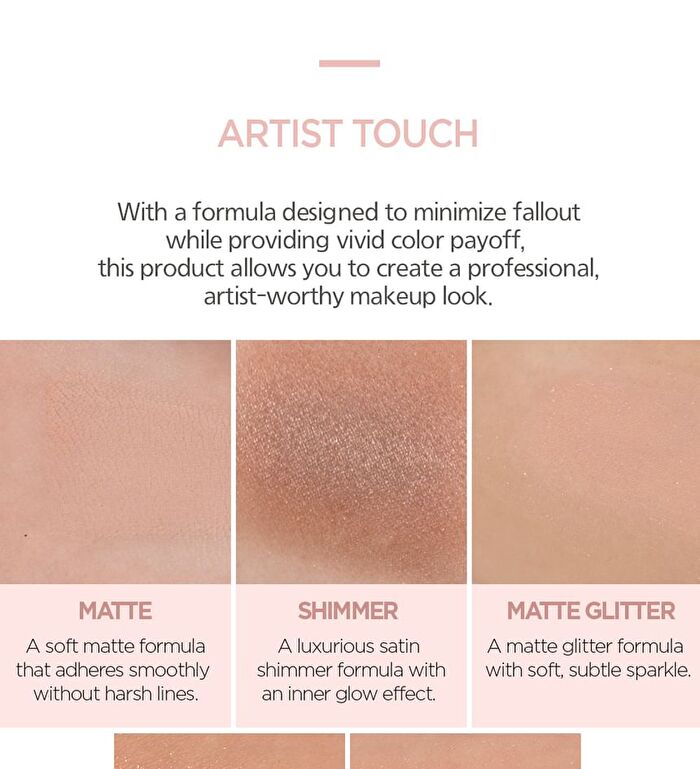 Jung Saem Mool Artist Eye Palette Nude - 2 Types - Soft Nude