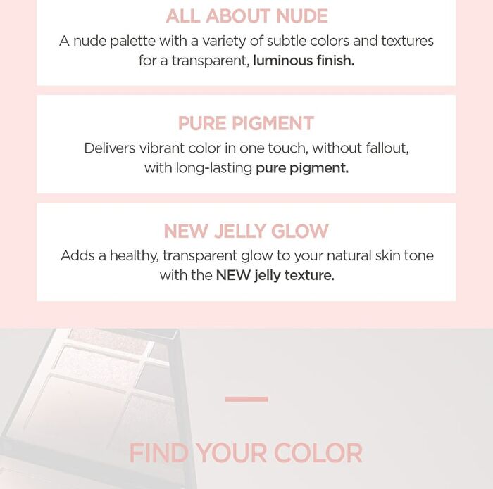 Jung Saem Mool Artist Eye Palette Nude - 2 Types - Soft Nude