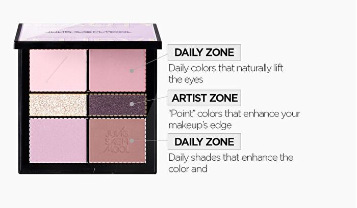 Jung Saem Mool Artist Eye Palette - 3 Types - 2025 Version - Red Brown