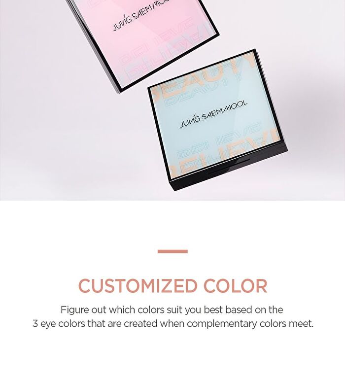 Jung Saem Mool Artist Eye Palette - 3 Types - 2025 Version - Red Brown