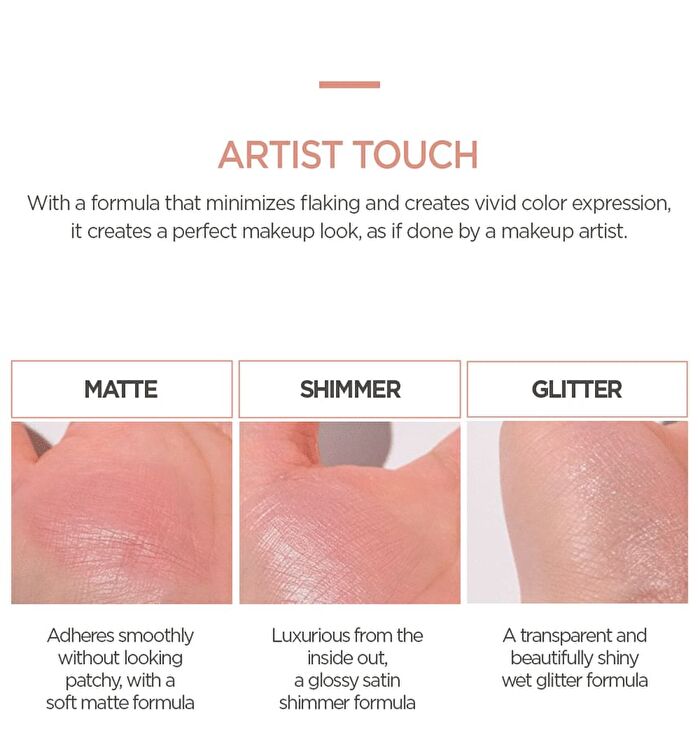 Jung Saem Mool Artist Eye Palette - 3 Types - 2025 Version - Orange Brown