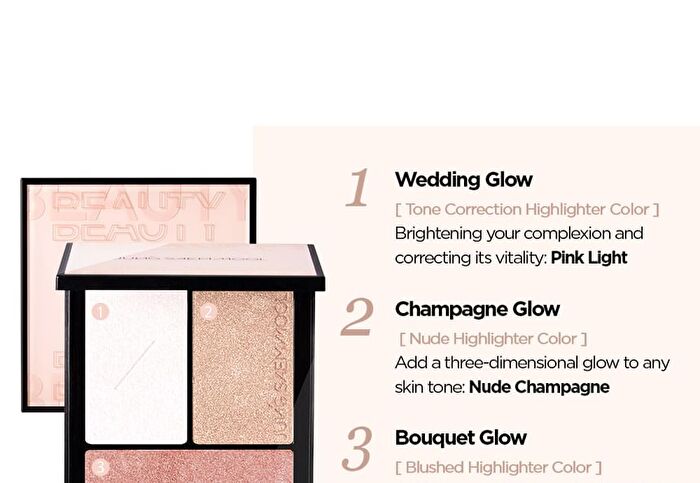 Jung Saem Mool Artist Face Palette Highlighter - 13.7g