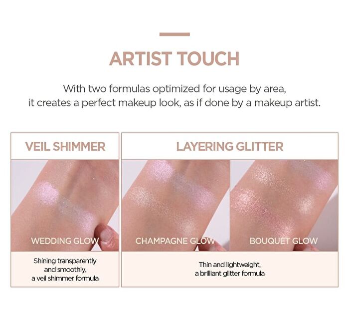 Jung Saem Mool Artist Face Palette Highlighter - 13.7g