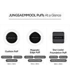 Jung Saem Mool Skinny-Tap Puff Set - 3 pcs