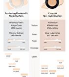 Jung Saem Mool Pro-Lasting Flawless Fit Mesh Cushion - 6 Colors - #13 Snow