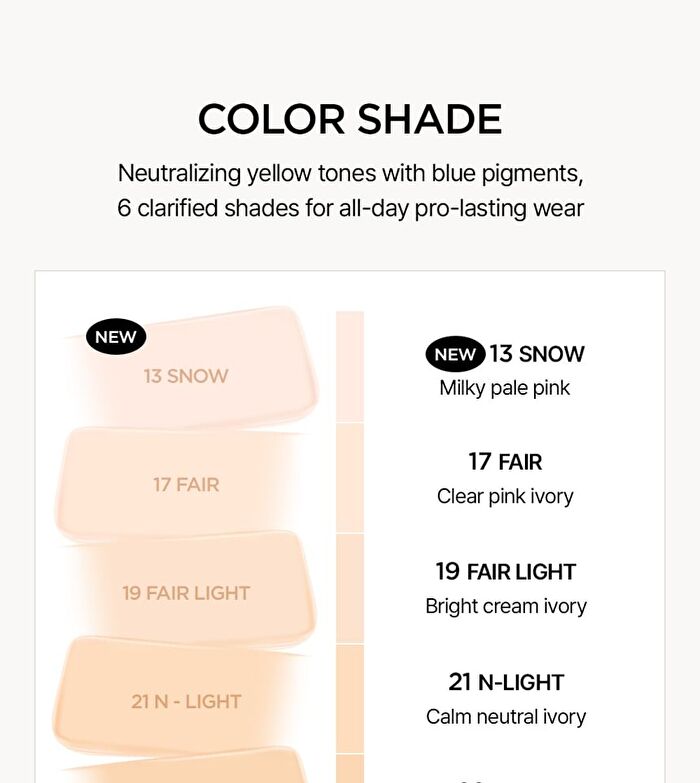Jung Saem Mool Pro-Lasting Flawless Fit Mesh Cushion - 6 Colors - #22 Light