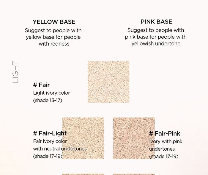 Jung Saem Mool Essential Skin Nuder Cushion Set - 8 Colors - N-Light