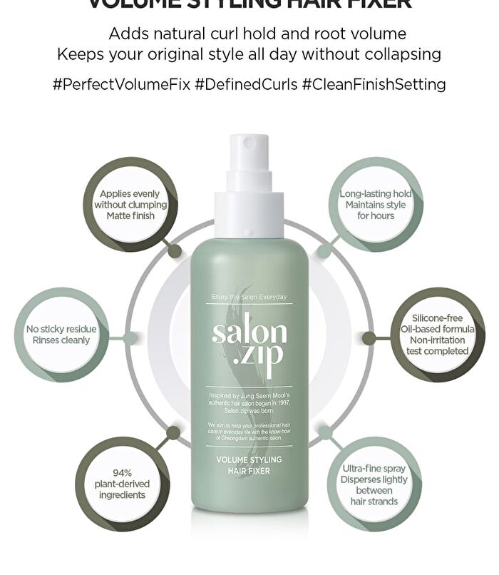 Jung Saem Mool Salon.zip Volume Styling Hair Fixer - 150ml