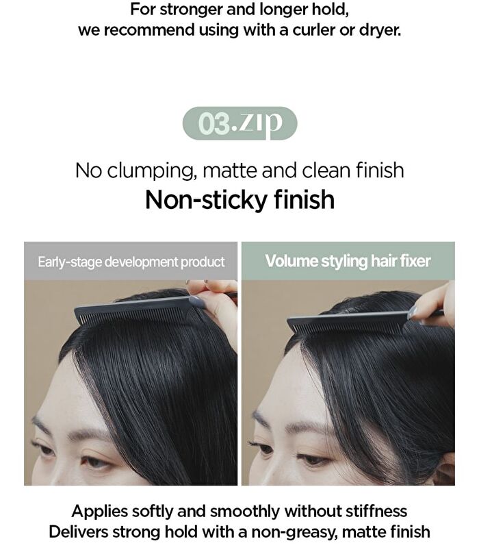 Jung Saem Mool Salon.zip Volume Styling Hair Fixer - 150ml