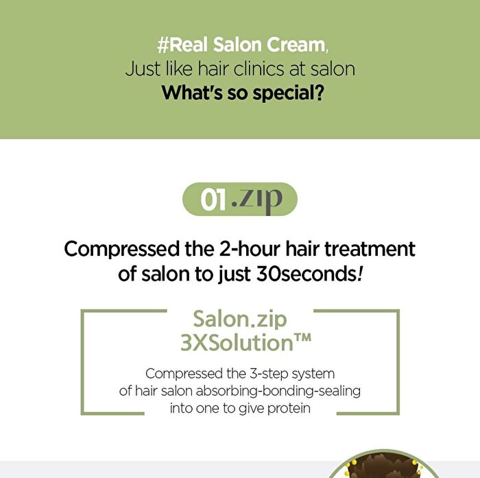 Jung Saem Mool Salon.zip Protein Hair Milkpack - 200ml