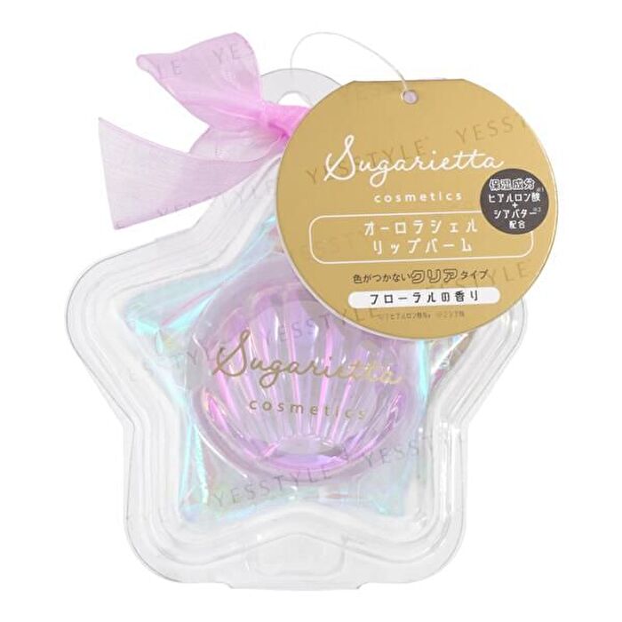 Shobido Aurora Shell Lip Balm Purple Floral - 1 pc
