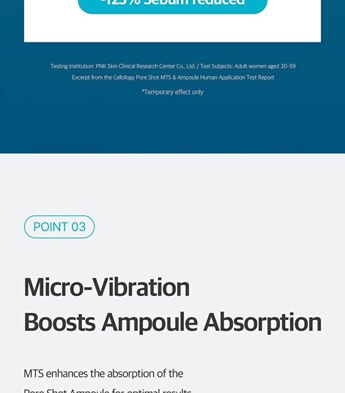 Pore Shot MTS - 1 set