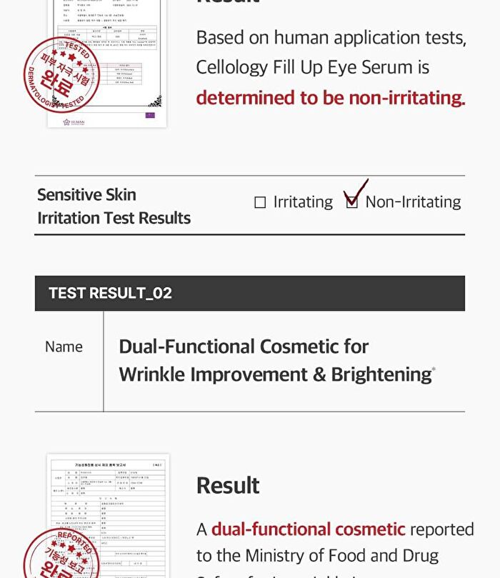 Fill Up Eye Serum - 1 set