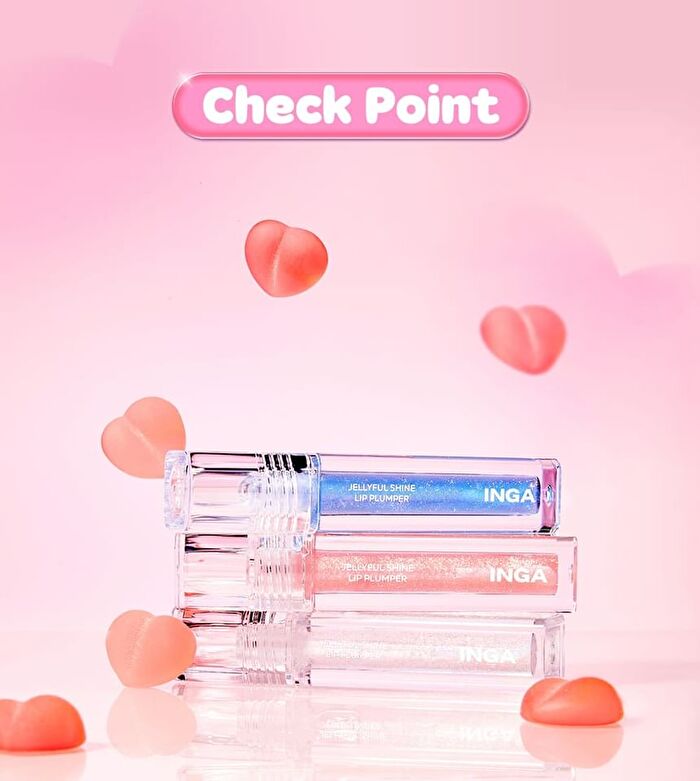 Inga Jellyful Shine Lip Plumper - 3 Colors - Blue Hazel