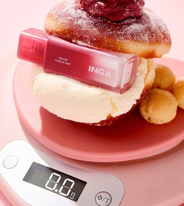 Inga Velvet Choux Tint - 6 Colors - Raspberry Choux