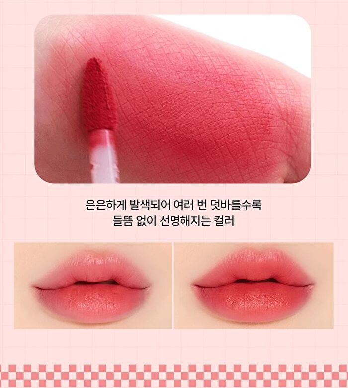 Inga Velvet Choux Tint - 6 Colors - Raspberry Choux