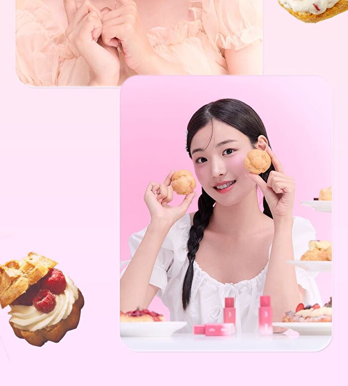 Inga Velvet Choux Tint - 6 Colors - Raspberry Choux
