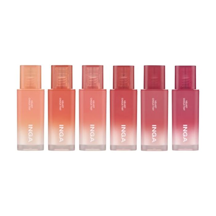 Inga Velvet Choux Tint - 6 Colors - Raspberry Choux