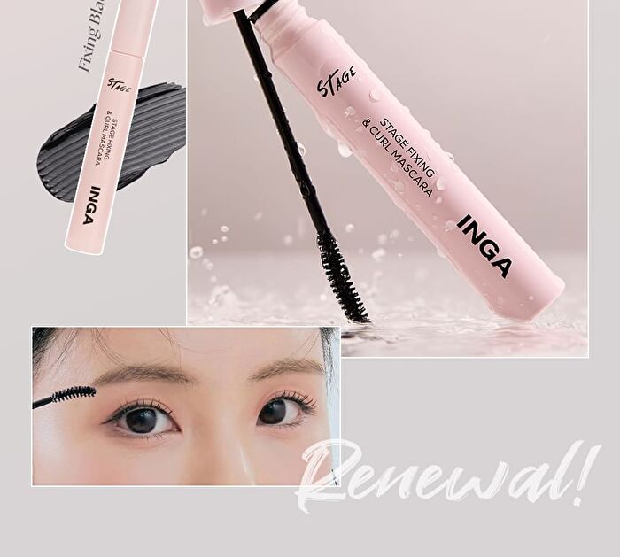 Inga Stage Fixing & Curl Mascara - 8g