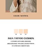 Inga Tattoo Cushion - 3 Colors - #19N Light Vanilla