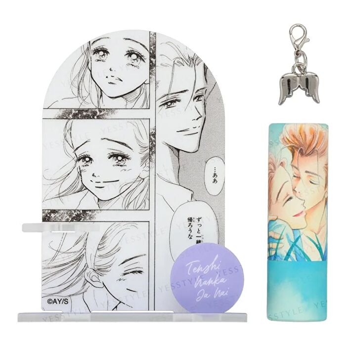 Tenshi Nanka Ja Nai Lip Balm & Stand Set Blue - 1 set