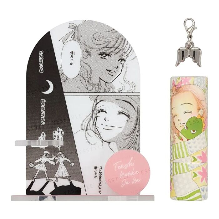 Tenshi Nanka Ja Nai Lip Balm & Stand Set Pink - 1 set