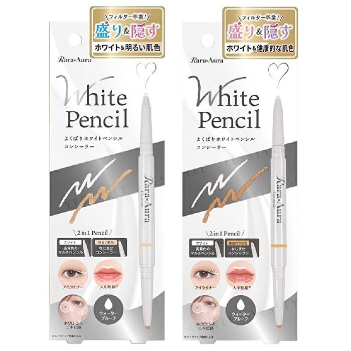 Rara Aura White Pencil - White & Light Skin Tones