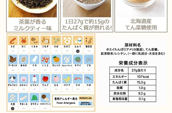 Fine Japan Authentic Japanese Houjicha Latte Whey Protein - 351g