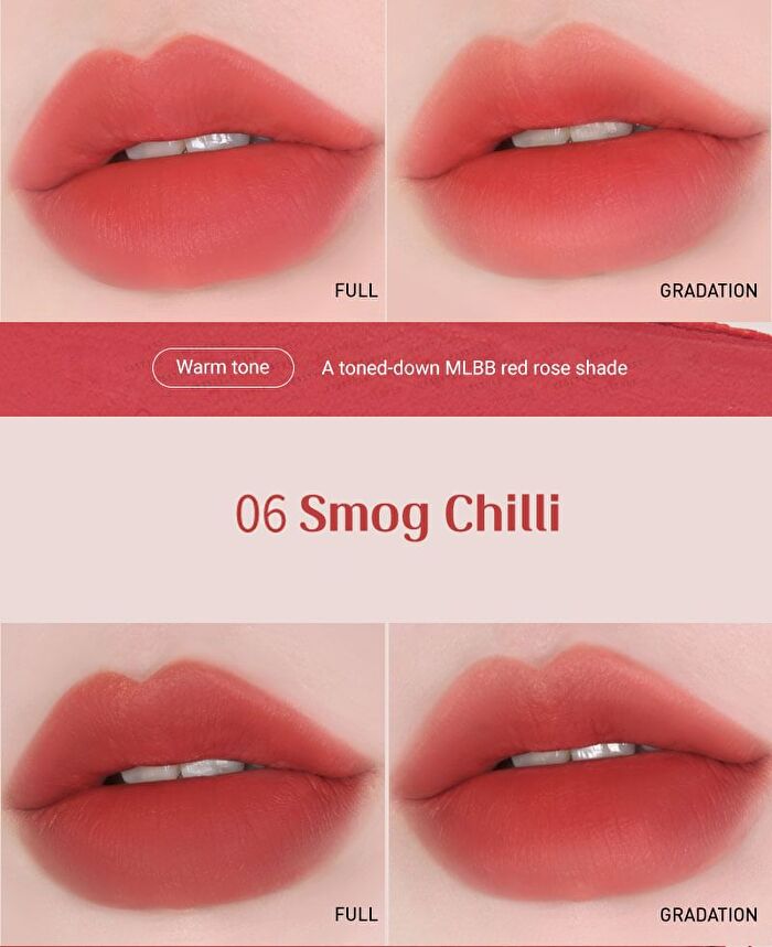 Mqny Powder Matte Lipstick - 8 Colors - #07 Petal Haze
