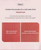 Mqny Powder Matte Lipstick - 8 Colors - #07 Petal Haze