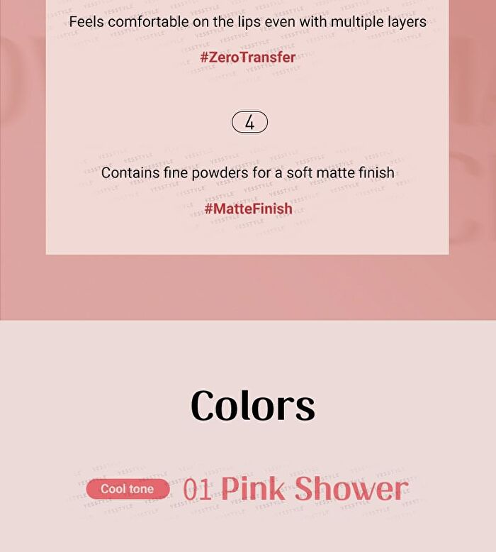 Mqny Powder Matte Lipstick - 8 Colors - #07 Petal Haze