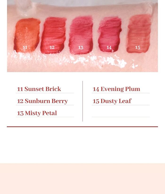 Mqny Juicy Fit Tint - 5 Colors - #12 Sunburn Berry
