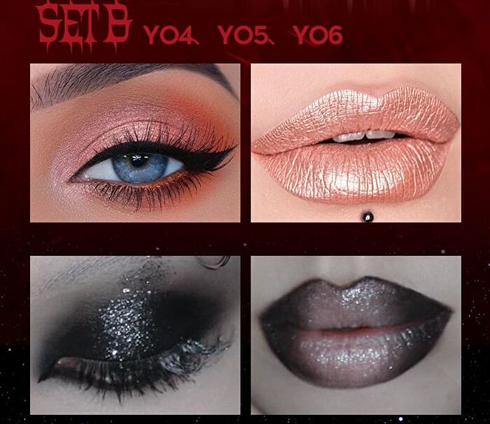Dual Color Lip & Eyeshadow Stick - 6 Colors - #01 - 3g