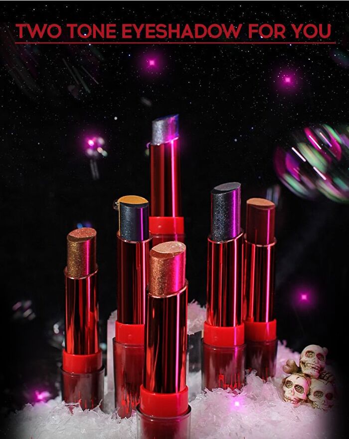 Dual Color Lip & Eyeshadow Stick - 6 Colors - #01 - 3g