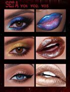 Dual Color Lip & Eyeshadow Stick - 6 Colors - #01 - 3g