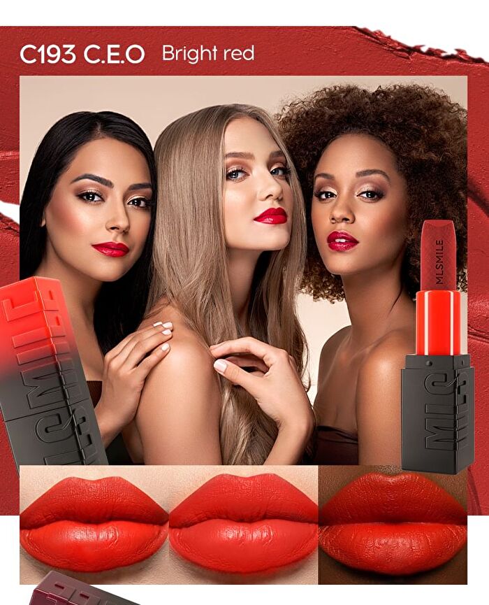 Velvet Lipstick - 6 Colors - #C191 Peach (Nude Rose) - 3.6g