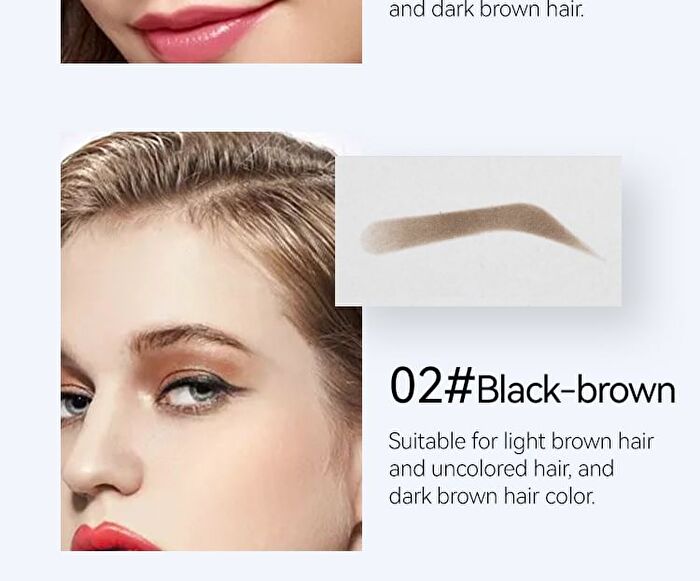 Multifunctional Finishing Powder - 4 Colors - #02 Black Brown - 1.8g