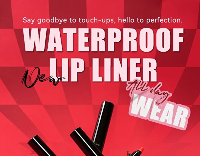 Waterproof Lip Liner - 6 Colors - #01 Ruby Red - 0.6ml