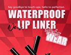 Waterproof Lip Liner - 6 Colors - #01 Ruby Red - 0.6ml