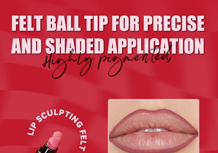 Waterproof Lip Liner - 6 Colors - #01 Ruby Red - 0.6ml