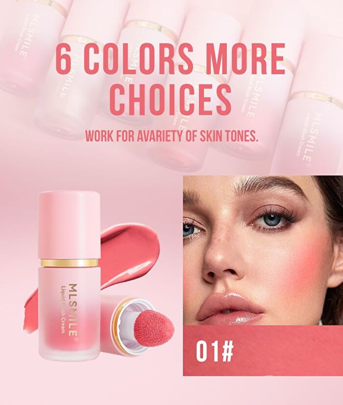 Liquid Blush Cream - 6 Colors - #02 - 5g