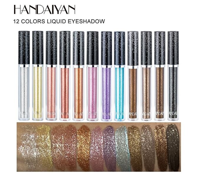 Glitter Liquid Eyeshadow  - 12 Colors - 04# - 2.5ml