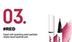 Micro-Fine Metallic Liquid Eyeliner  - 6 Colors - 001# Pearly White - 0.7g