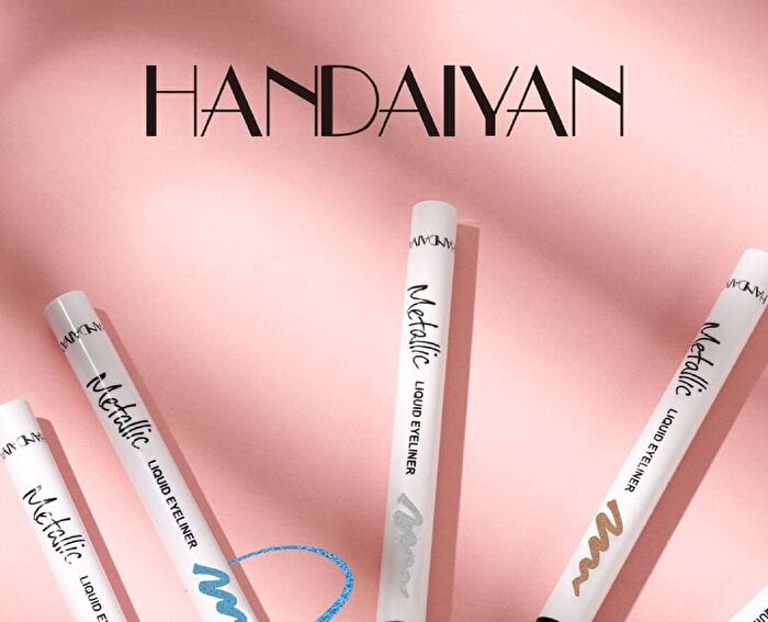 Micro-Fine Metallic Liquid Eyeliner  - 6 Colors - 001# Pearly White - 0.7g