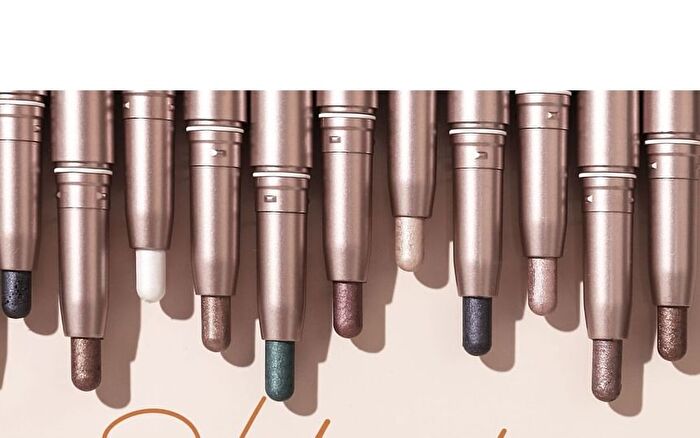 Dual-Ended Pearlescent Eyeshadow Stick - 12 Colors - 01# - 0.8g