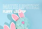 Rabbit Fluffy Lollipop Matte Lipstick - 5 Colors - 01# - 3.5g