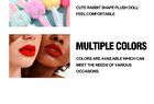 Rabbit Fluffy Lollipop Matte Lipstick - 5 Colors - 01# - 3.5g